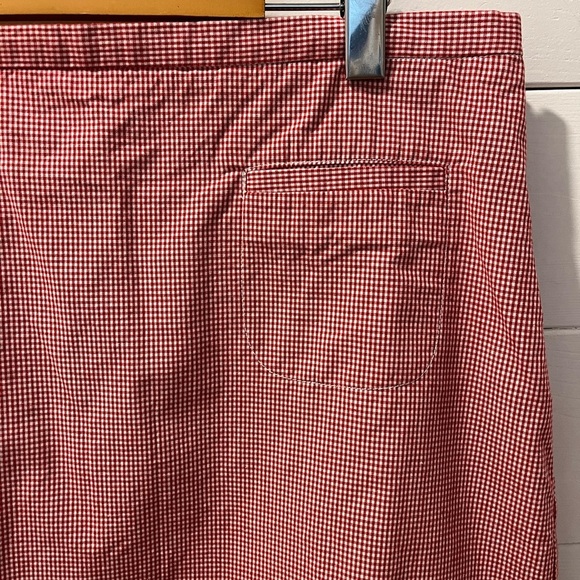 ❤️TOMMY HILFIGER Red & White Mini Skirt - Size 16 - Picture 5 of 9